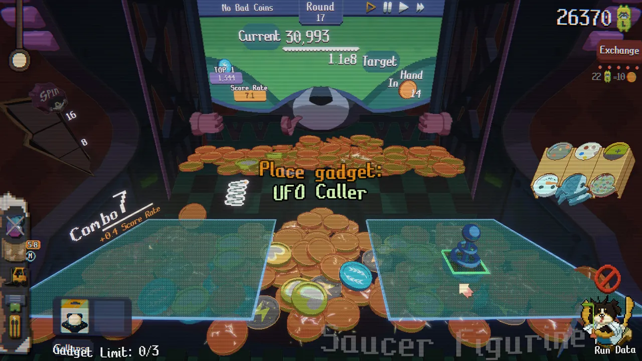 RACCOIN: Coin Pusher Roguelike screenshot