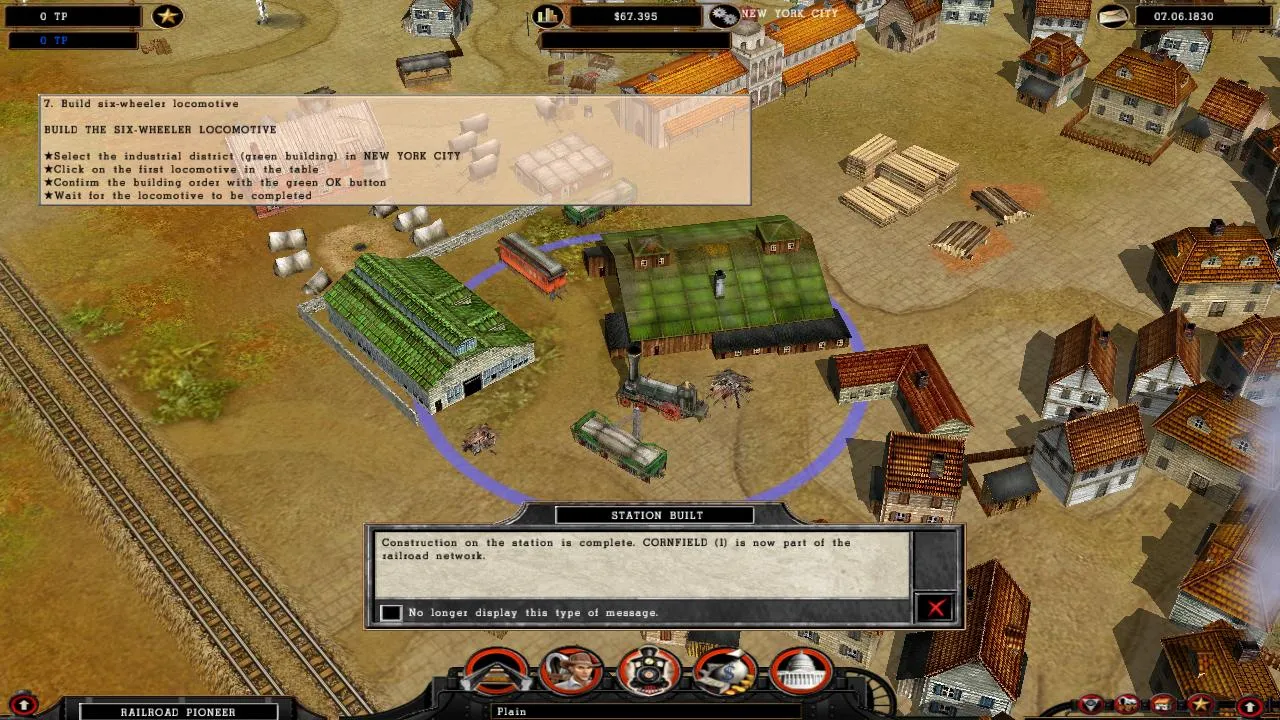 Railroad Pioneer screenshot