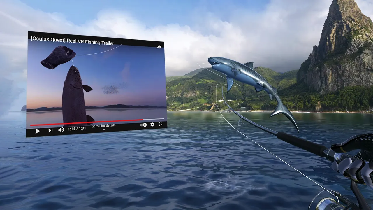 Real VR Fishing screenshot
