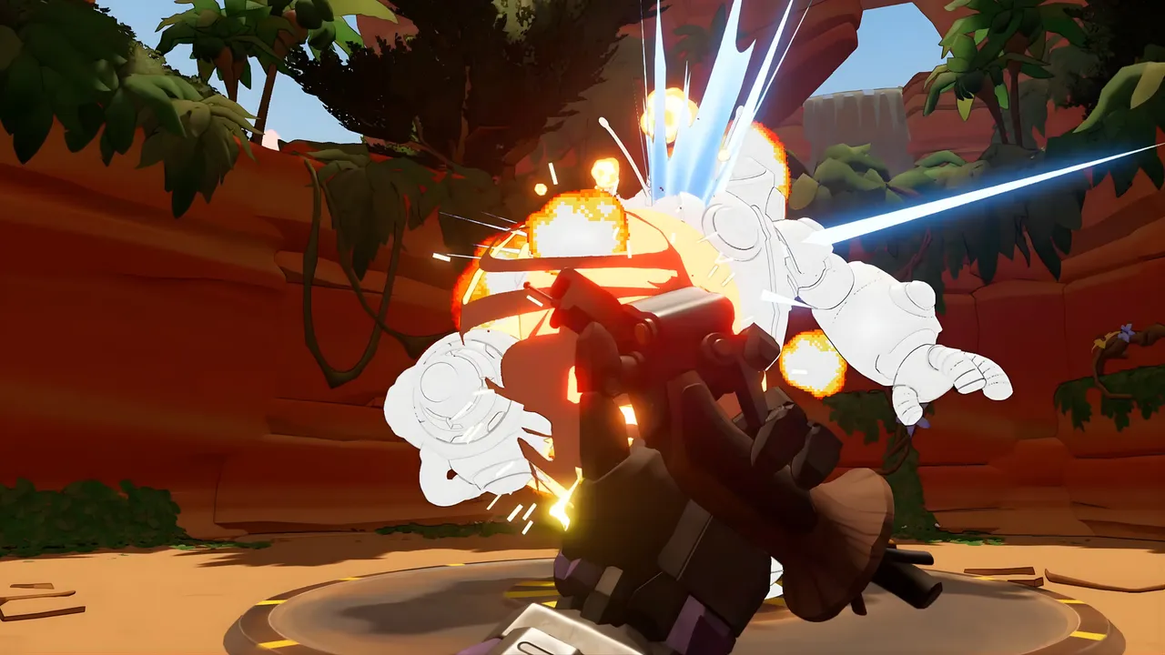 Roboquest VR screenshot