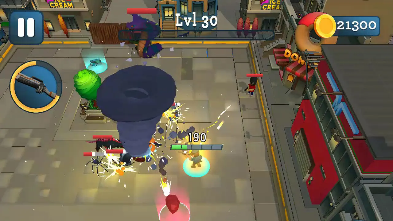 Rogue City: Casual Top Down Shooter screenshot