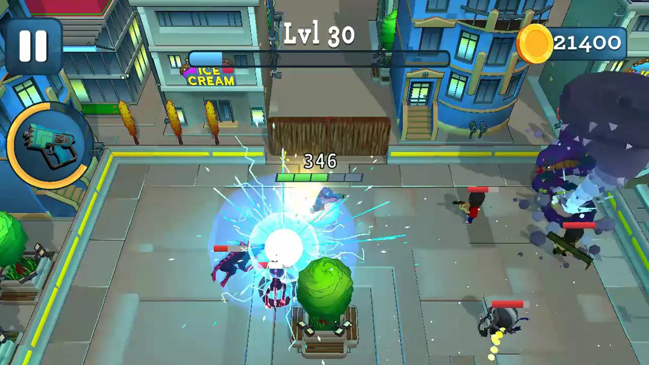 Rogue City: Casual Top Down Shooter screenshot