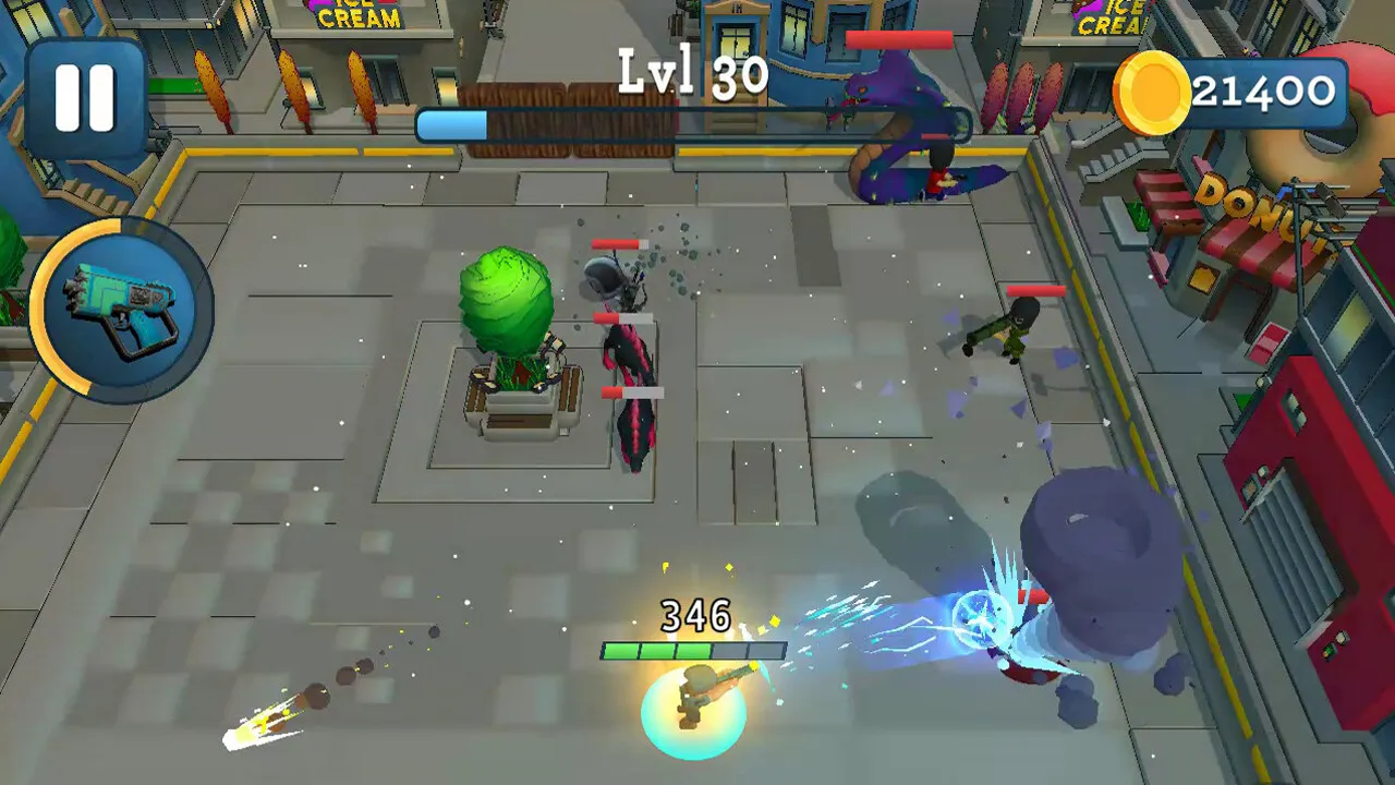 Rogue City: Casual Top Down Shooter screenshot