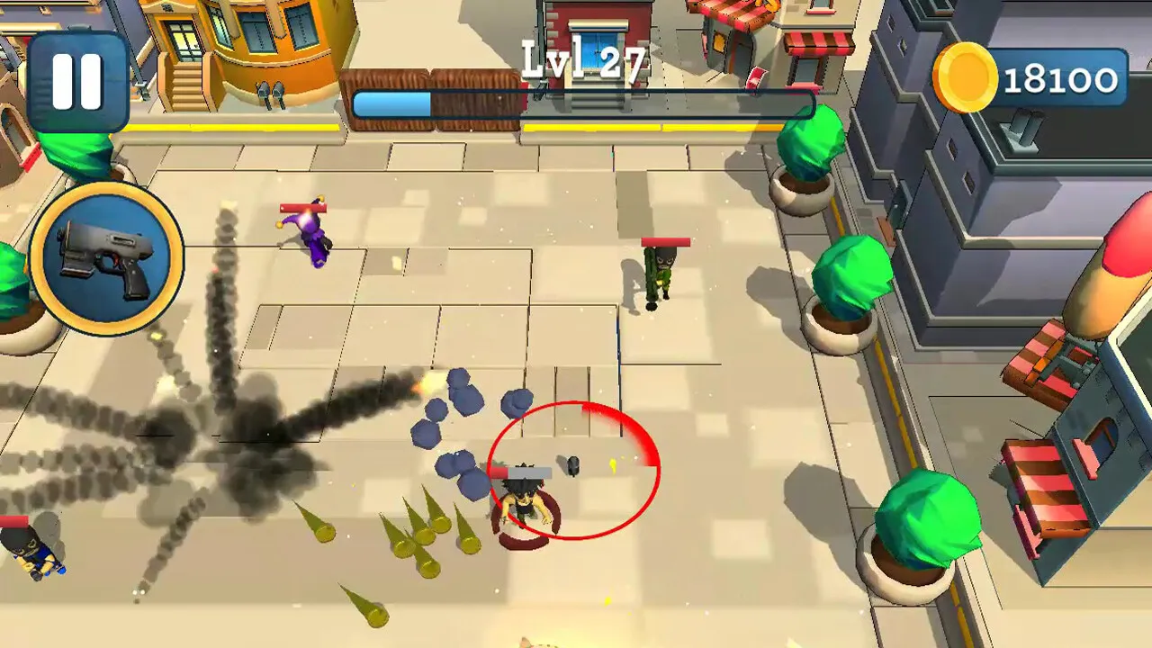 Rogue City: Casual Top Down Shooter screenshot
