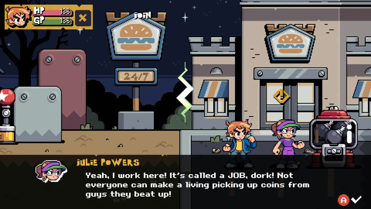 Scott Pilgrim EX screenshot