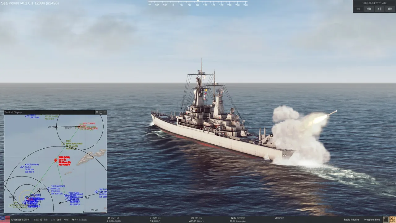 Sea Power : Naval Combat in the Missile Age screenshot