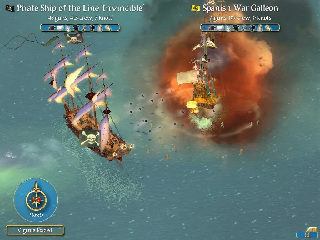 Sid Meier's Pirates! screenshot