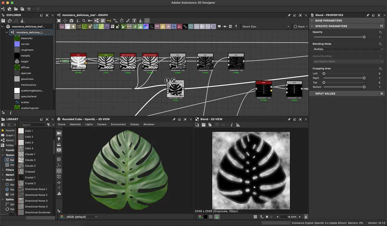 Substance 3D Designer 2025 screenshot