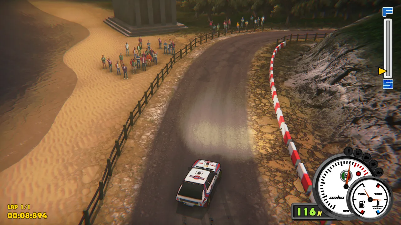 Super Woden: Rally Edge screenshot