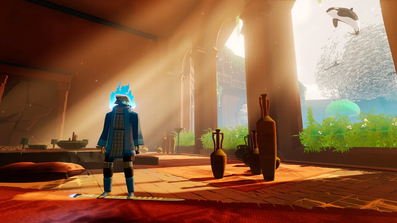 Sword of the Sea screenshot