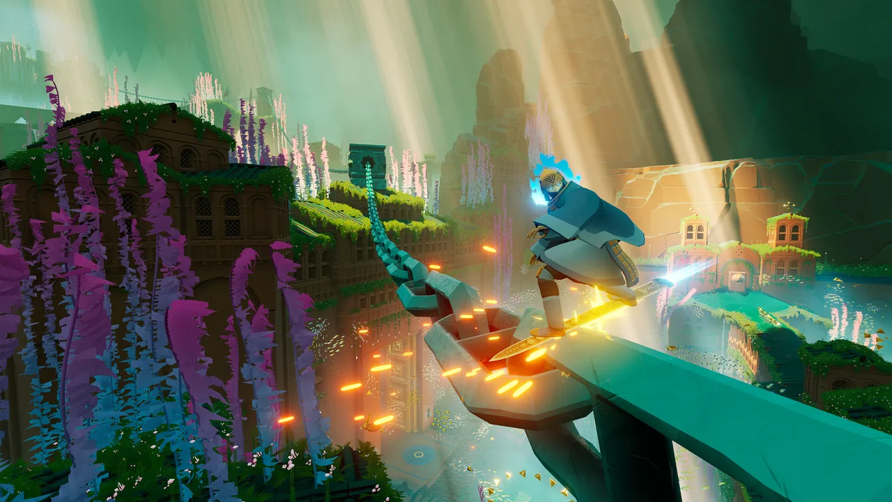 Sword of the Sea screenshot