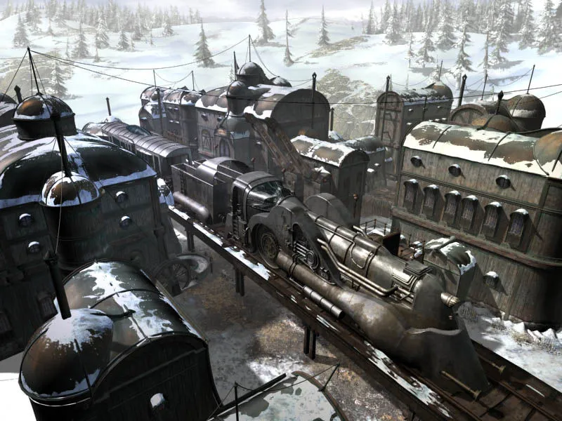 Syberia II screenshot