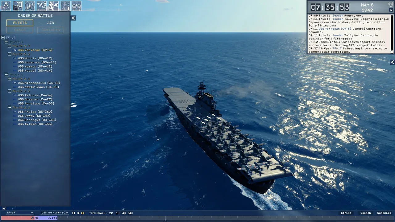 Task Force Admiral - Vol.1: American Carrier Battles screenshot