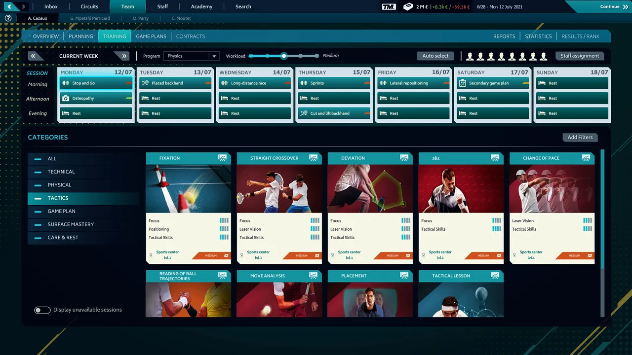 Tennis Manager 2021 screenshot