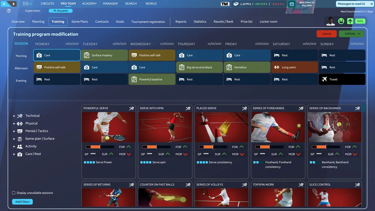 Tennis Manager 25 screenshot