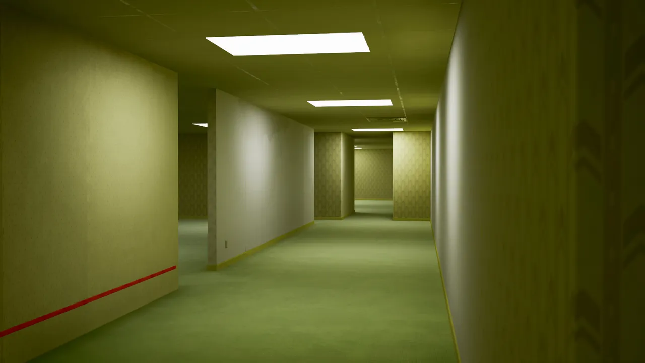 The Backrooms screenshot