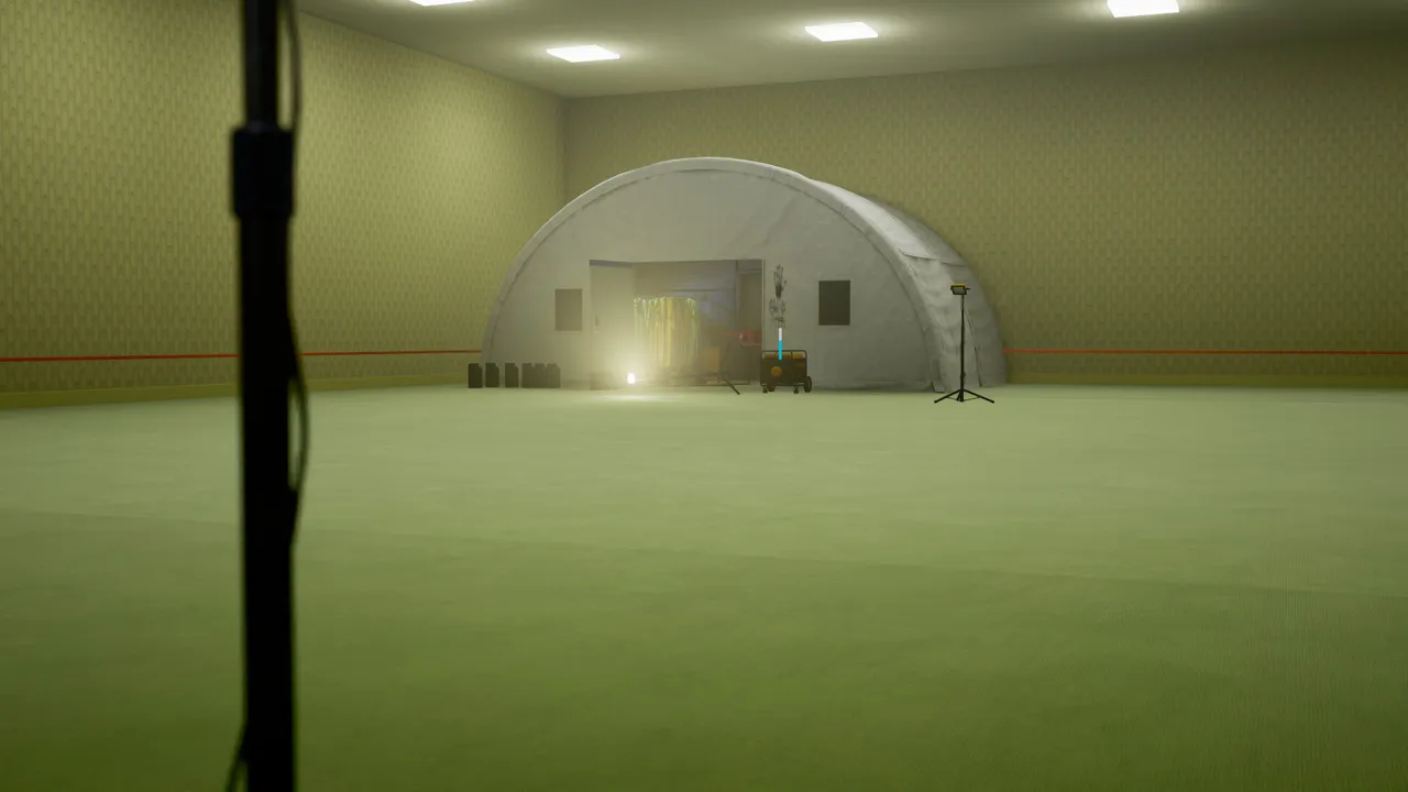The Backrooms screenshot