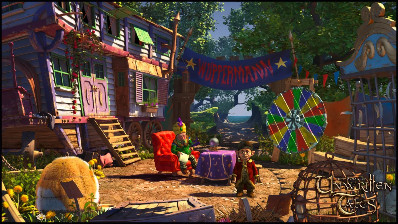 The Book of Unwritten Tales screenshot
