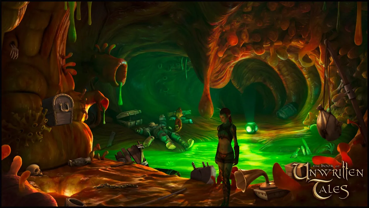 The Book of Unwritten Tales screenshot