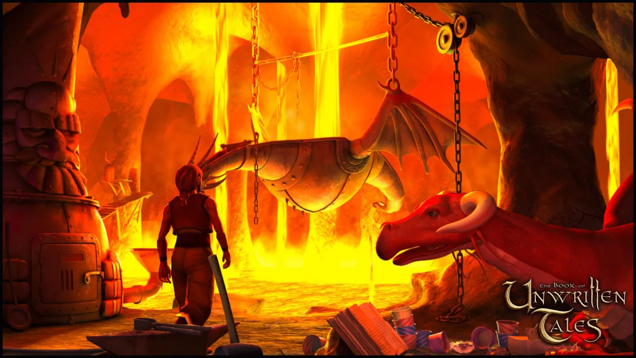 The Book of Unwritten Tales screenshot