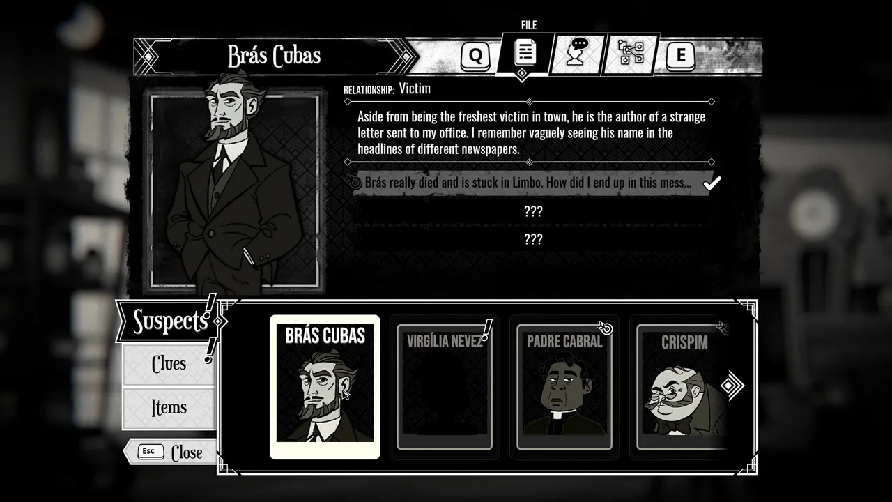 The Posthumous Investigation screenshot