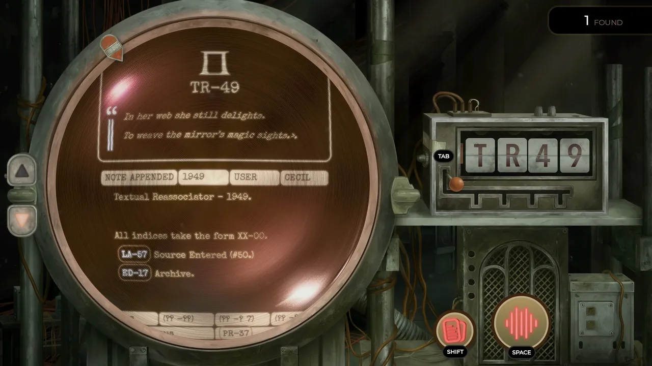 TR-49 screenshot