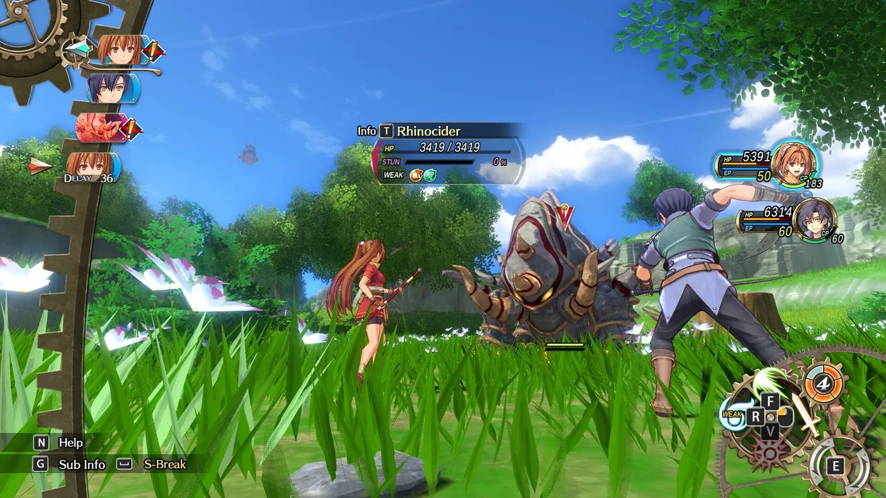 Trails in the Sky 1st Chapter screenshot