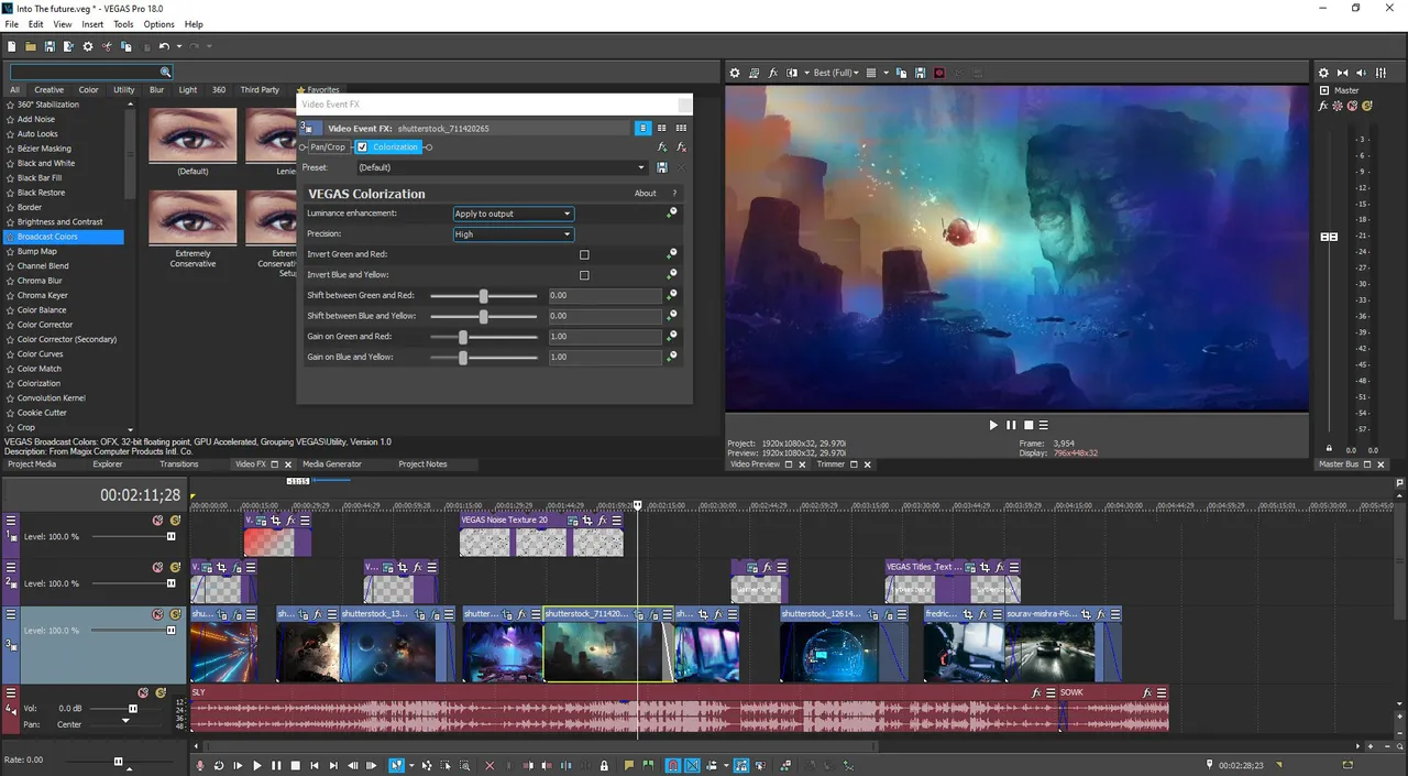 VEGAS Pro 18 Edit Steam Edition screenshot