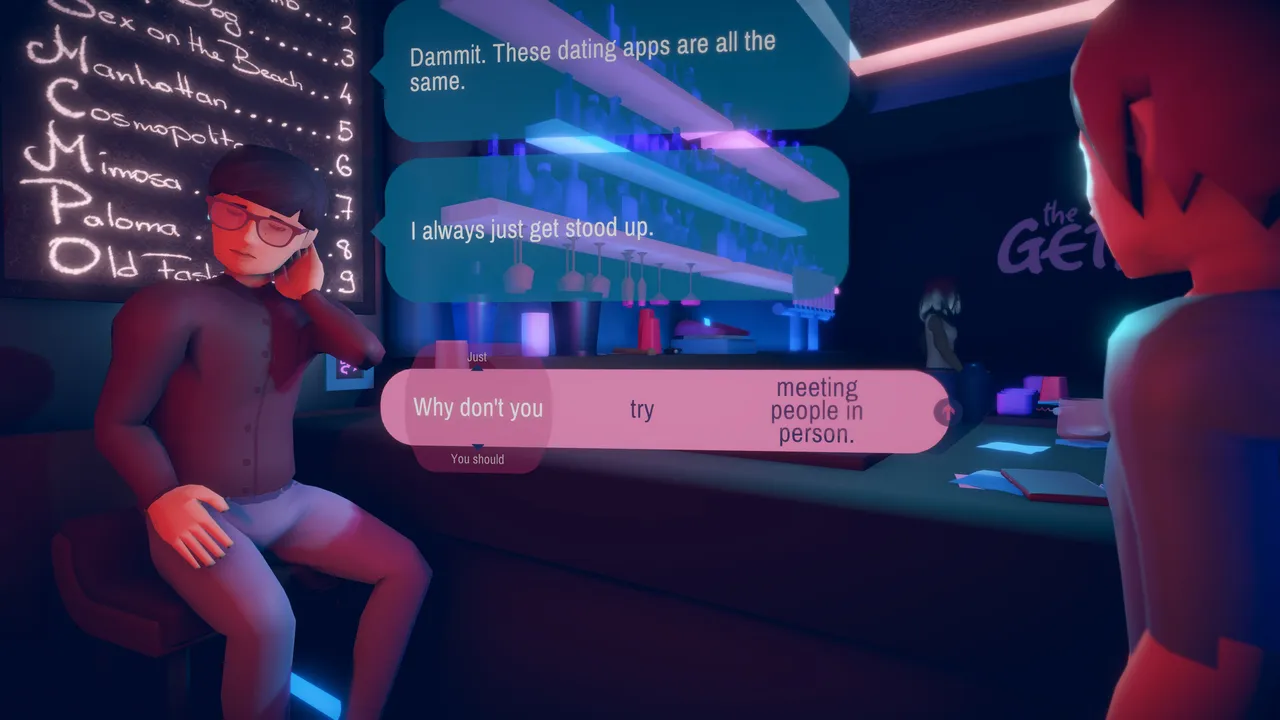We should talk. screenshot