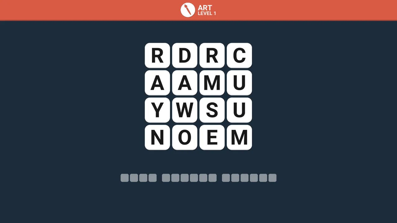 Wordle screenshot