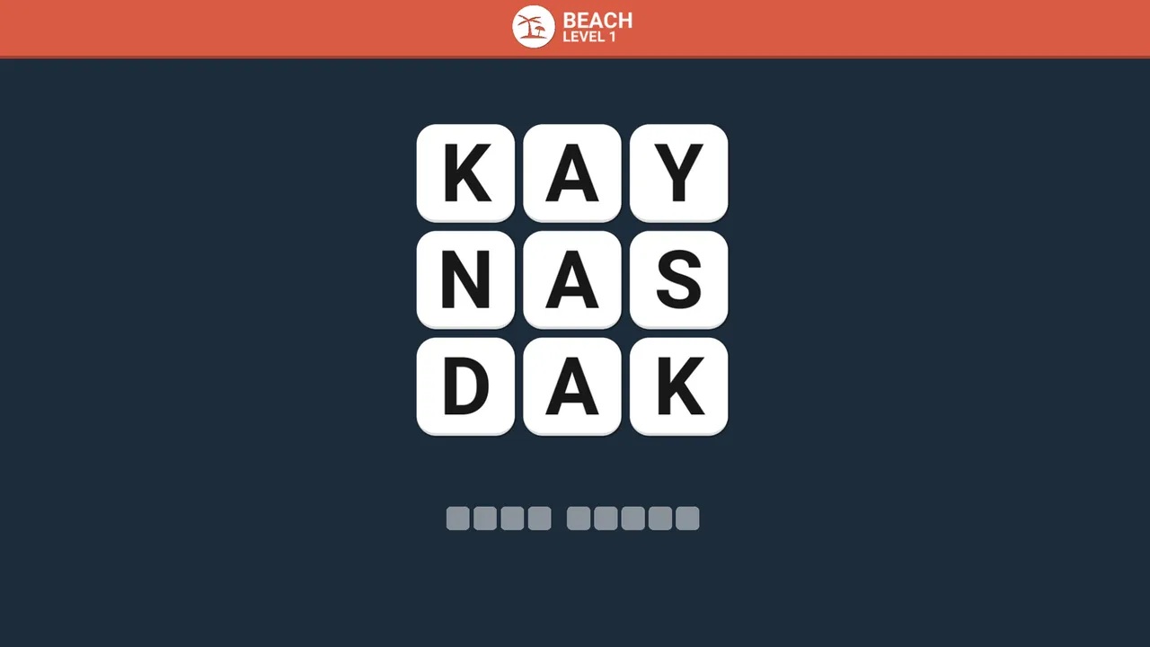 Wordle screenshot