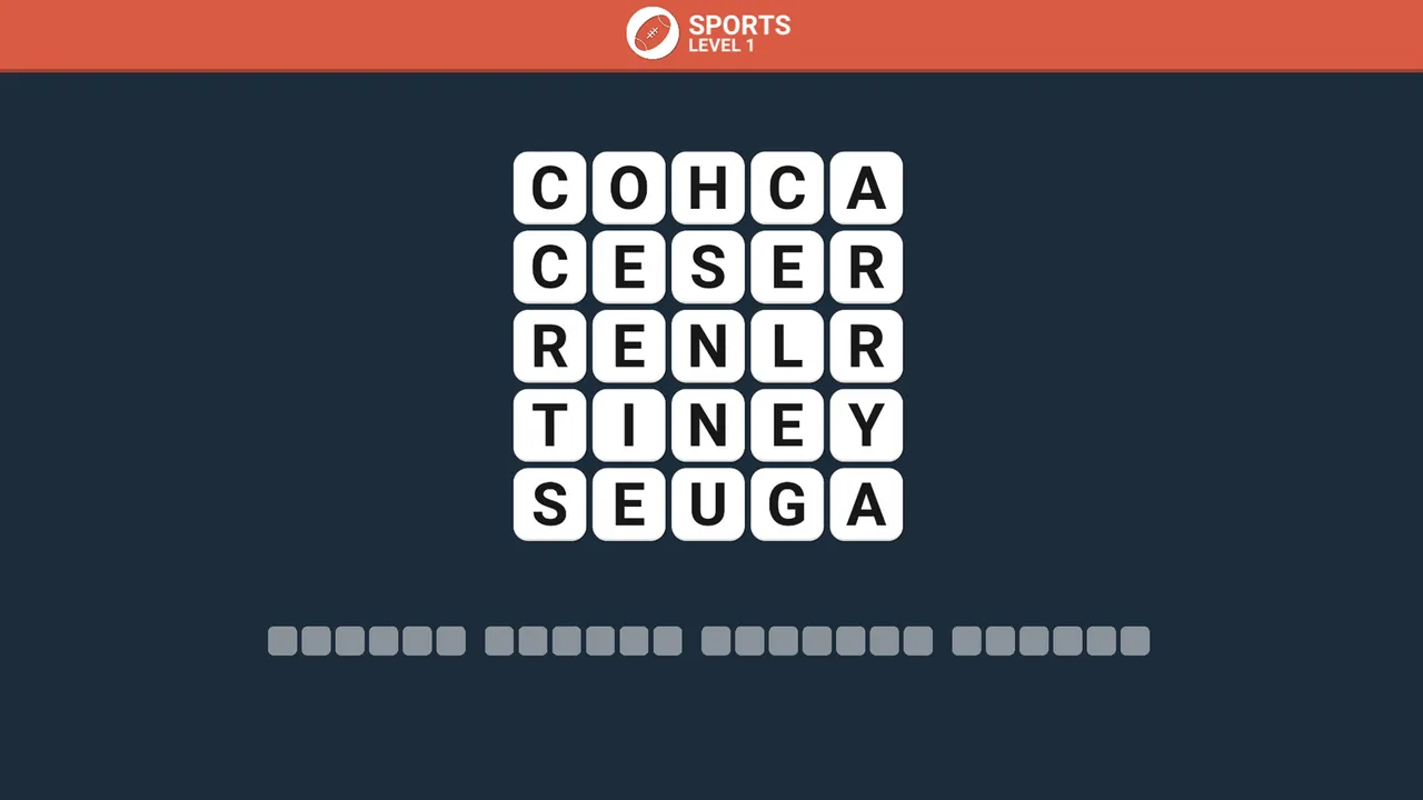 Wordle screenshot